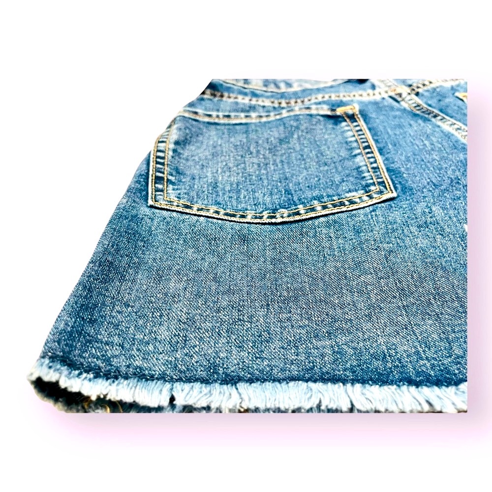 Old Navy High Rise shorts girls size 16, adjustable waist - Picture 4 of 10